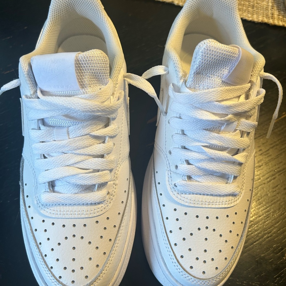 Nike Court Vision Alta White Sneakers